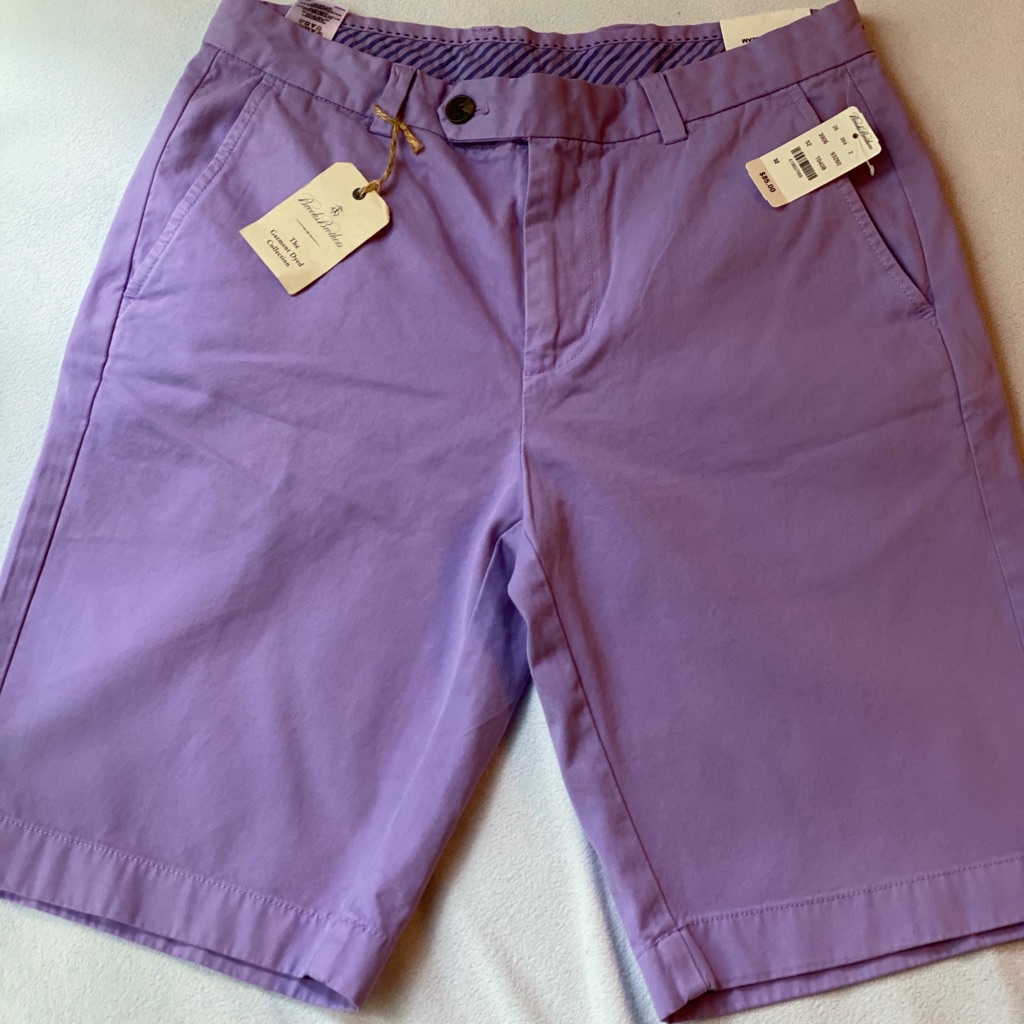 Brooks Brothers Lilac Shorts Brand New With Tag